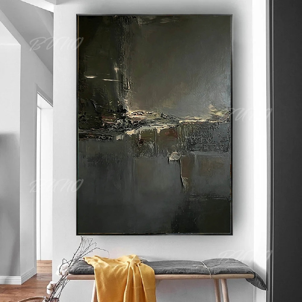 Painting Knife Palette - Peinture à l'huile abstraite 100% faite