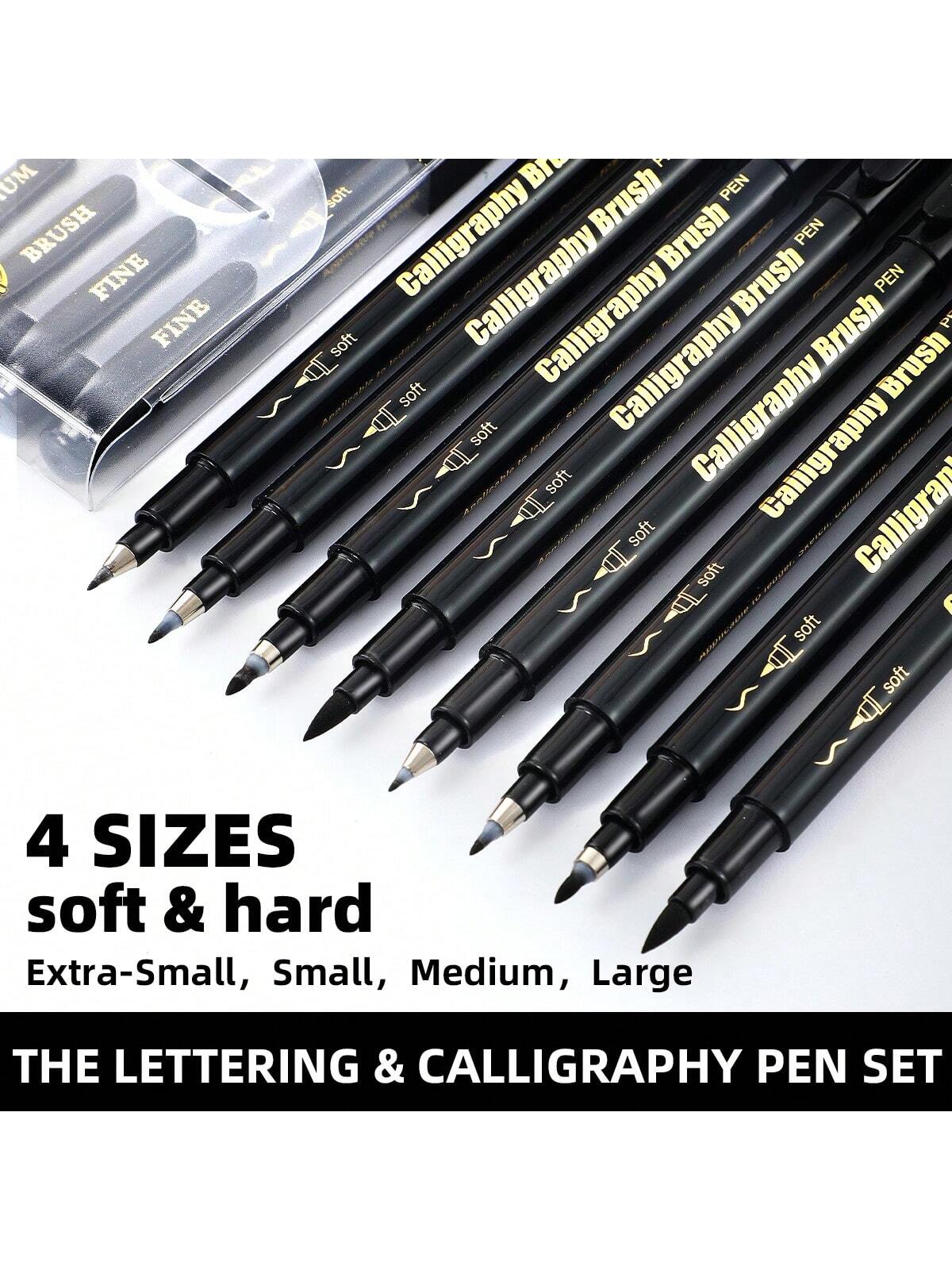 Art Craft School - Stylos pinceaux marqueurs artistiques de calligraphie