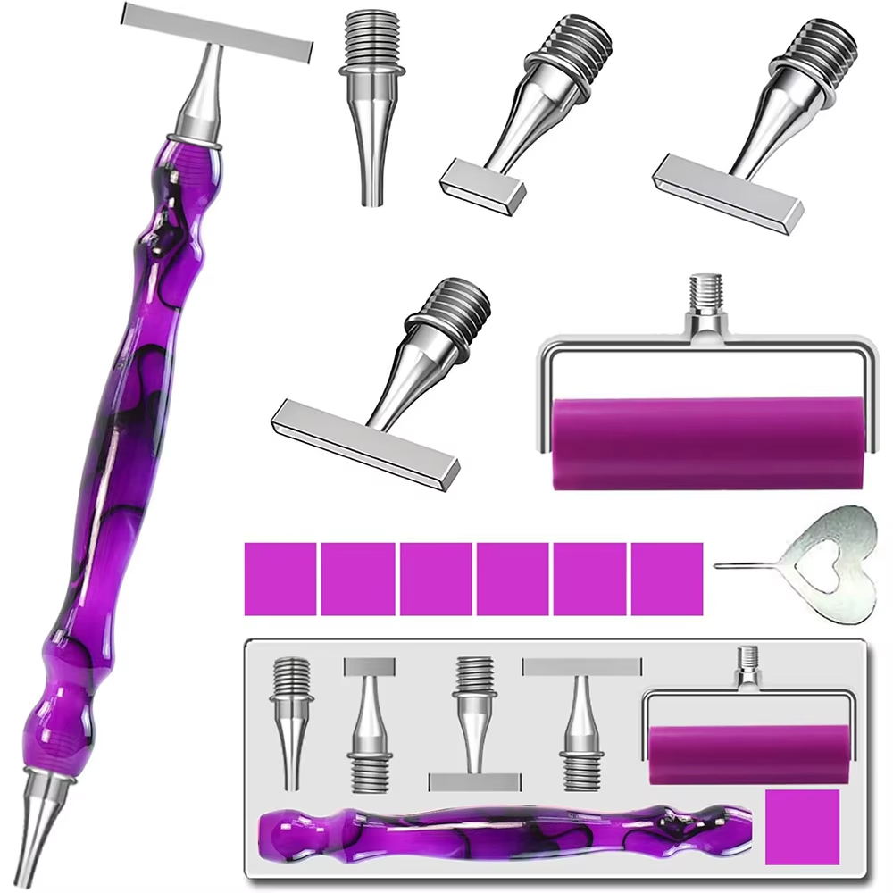 Diamond Painting Kit - Ensemble de stylos ergonomiques pour la
