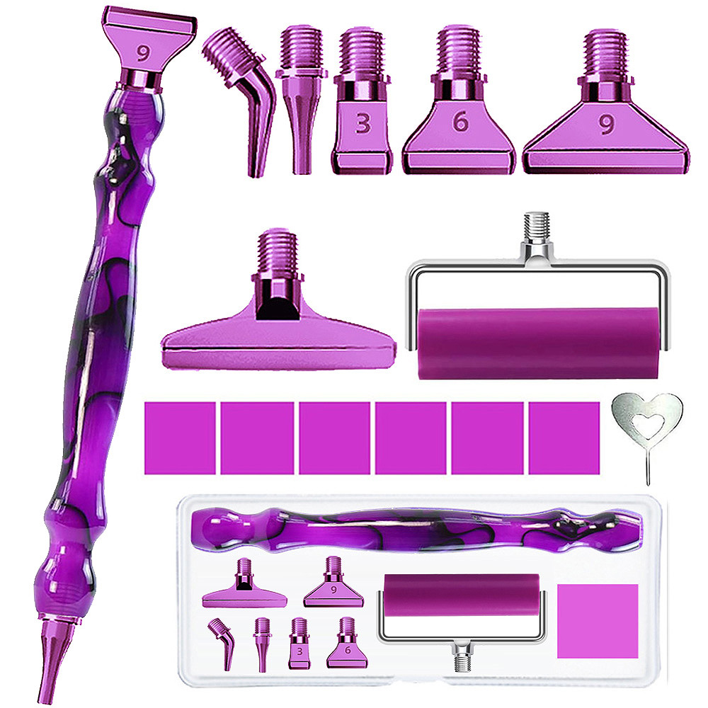Diamond Painting Kit - Ensemble d'outils d'accessoires pour stylo de