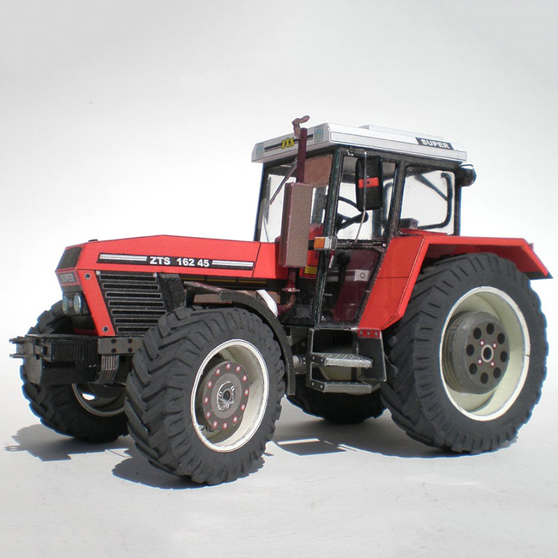 Art Craft Cardboard - Zetor 162 45 tracteur 1:32 tchèque