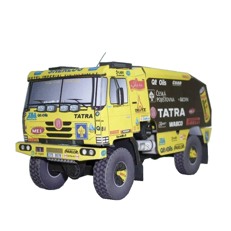 Art Craft Cardboard - Tatra 815 2008 Camion 1:53 Dakar