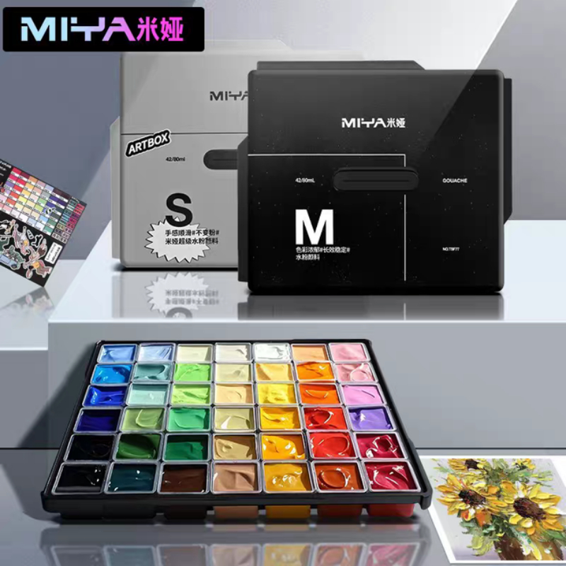 MIYA – ensemble de gelée de pe - Gouache Paint Set avis et prix