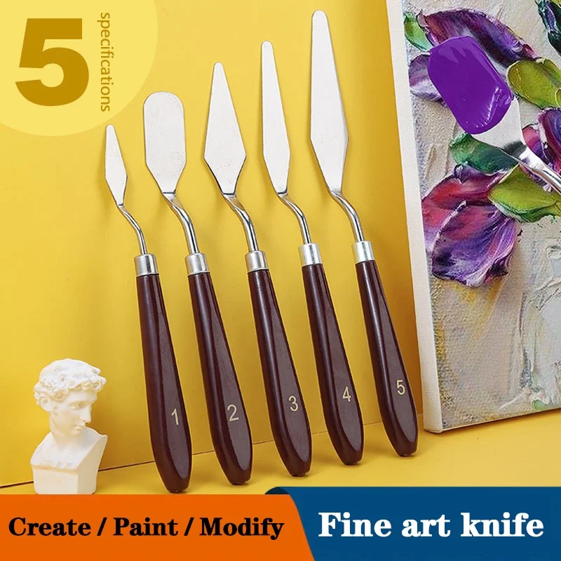 Ensemble de 5/7 pièces de grat - Painting Knife Palette avis et prix