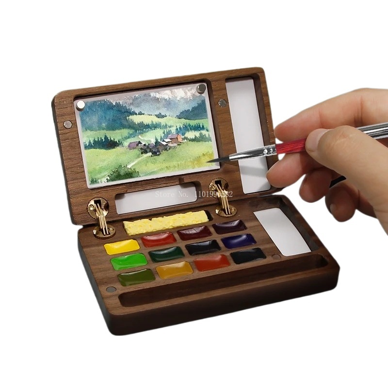Boîte de peinture de voyage en - Gouache Paint Set avis et prix