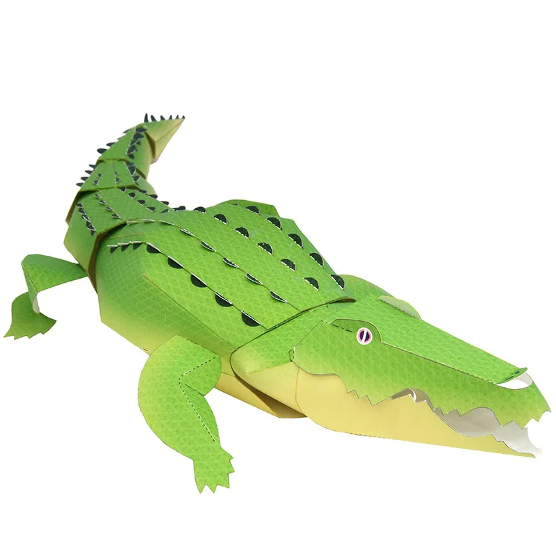 Crocodile Pliant Origami Art M - Art Craft Cardboard avis et prix