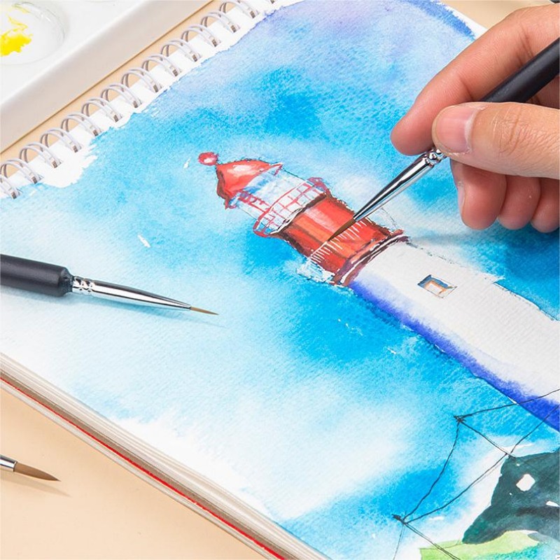 Pinceaux de peinture miniature - Gouache Paint Set avis et prix