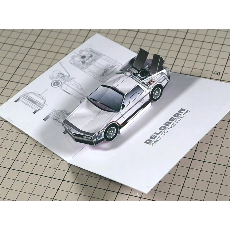 Retour vers le futur carte POP - Art Craft Cardboard avis et prix