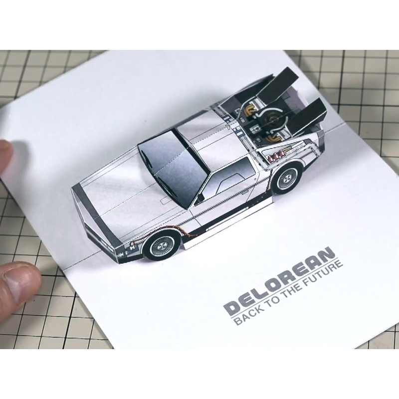 Retour vers le futur carte POP - Art Craft Cardboard avis et prix
