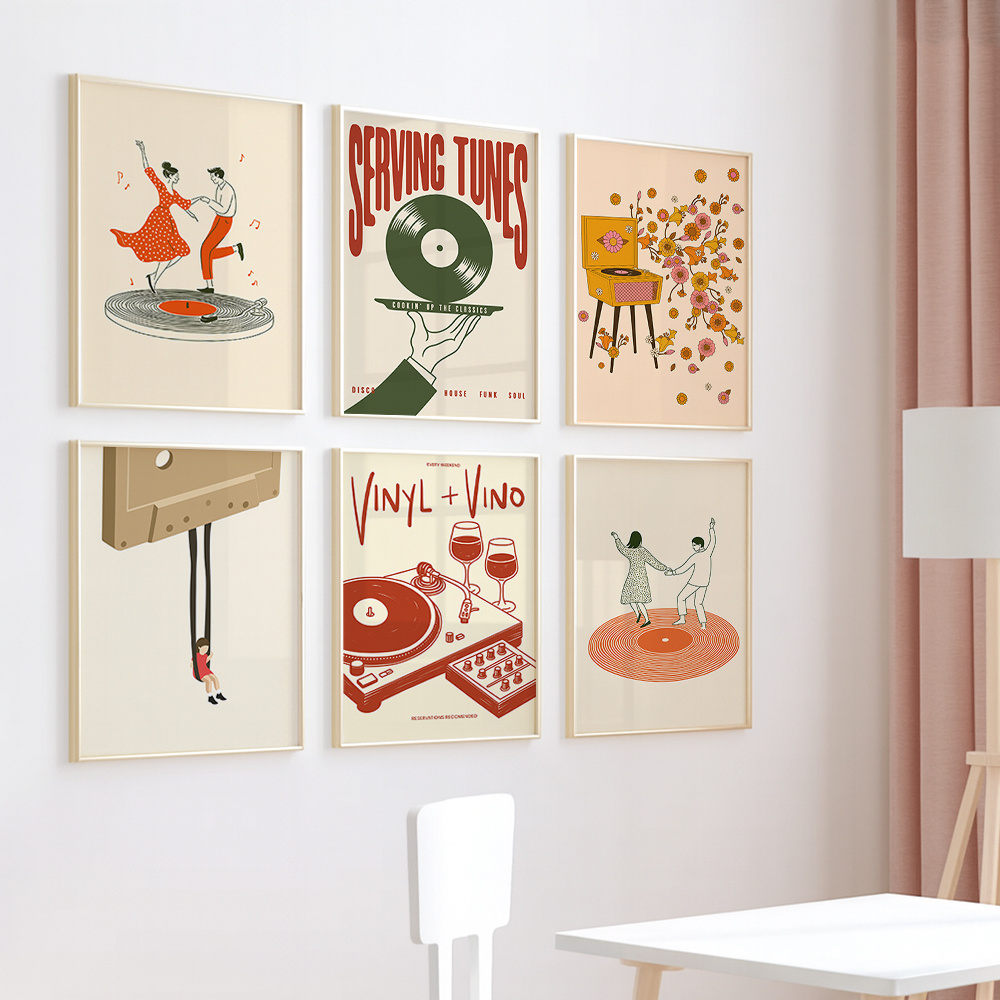 1 pièce Affiche murale vintage - Art Craft House avis et prix