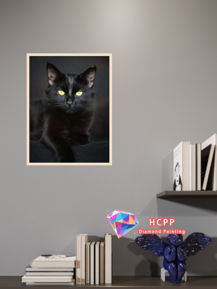 Kit de Peinture Diamant Chat N - Unique Art Craft avis et prix