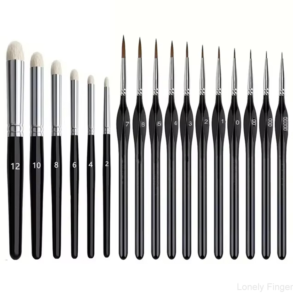 Ensemble de pinceaux à peintur - Gouache Paint Set avis et prix
