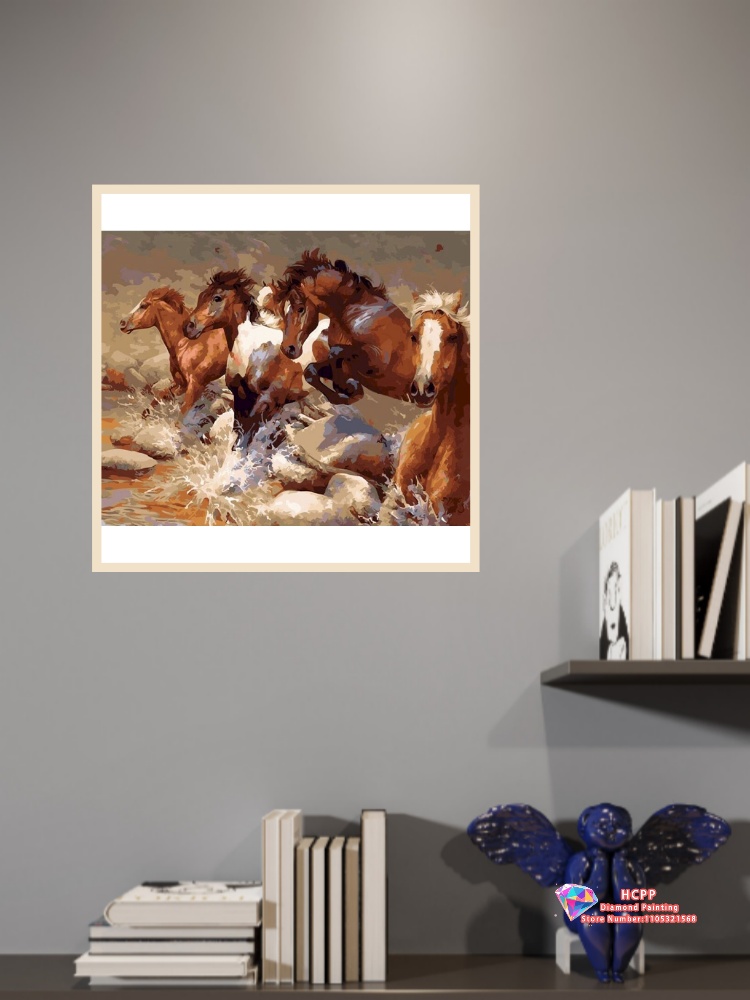 Kit de Peinture Diamant Cheval - Unique Art Craft avis et prix