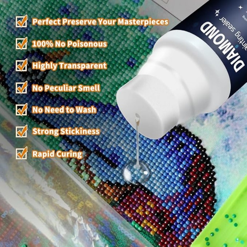 Colle pour kits de peinture di - Diamond Painting Kit avis et prix