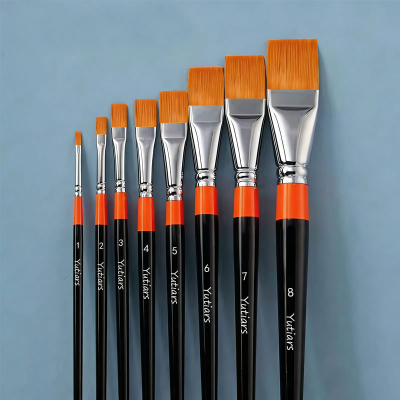 Pinceaux plats pour artistes,  - Gouache Paint Set avis et prix