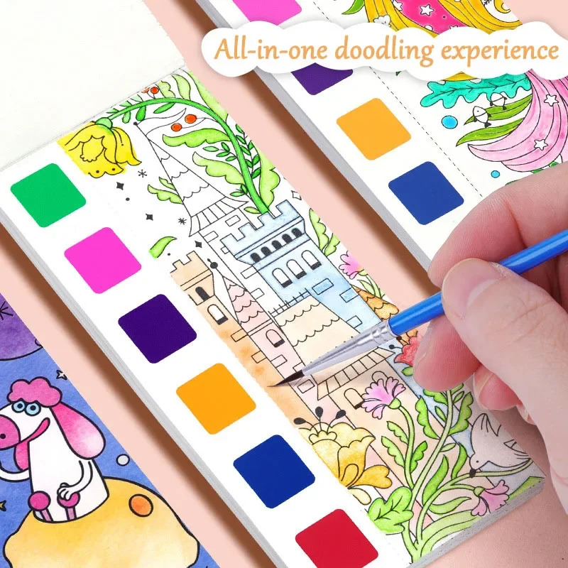 Ensemble de livres d'aquarelle - Gouache Paint Set avis et prix