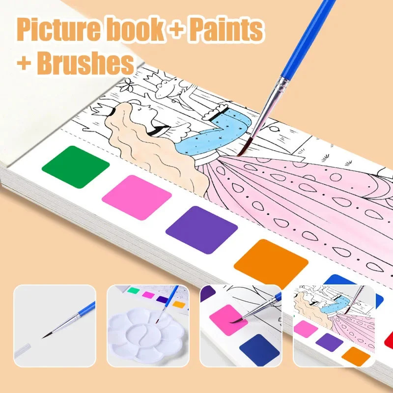 Ensemble de livres d'aquarelle - Gouache Paint Set avis et prix
