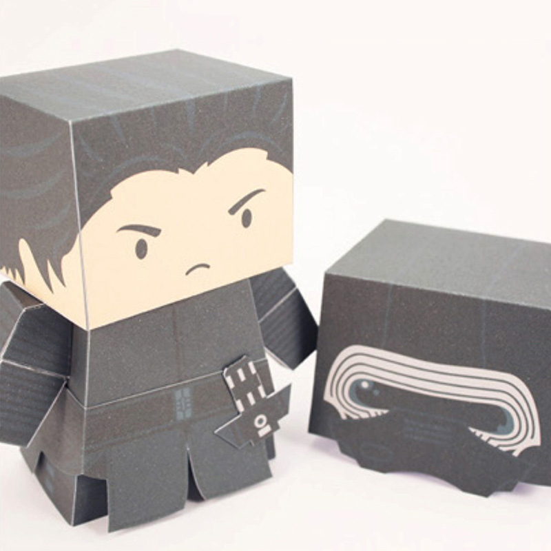 Figurine Cube 3D en papier d'a - Art Craft Cardboard avis et prix