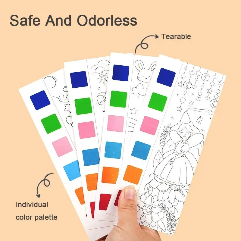 Livre de peinture à l'aquarell - Gouache Paint Set avis et prix